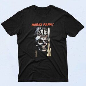 Ghost Heres Papa Graphic Band T-Shirt Vintage 90s Rock Tee 78